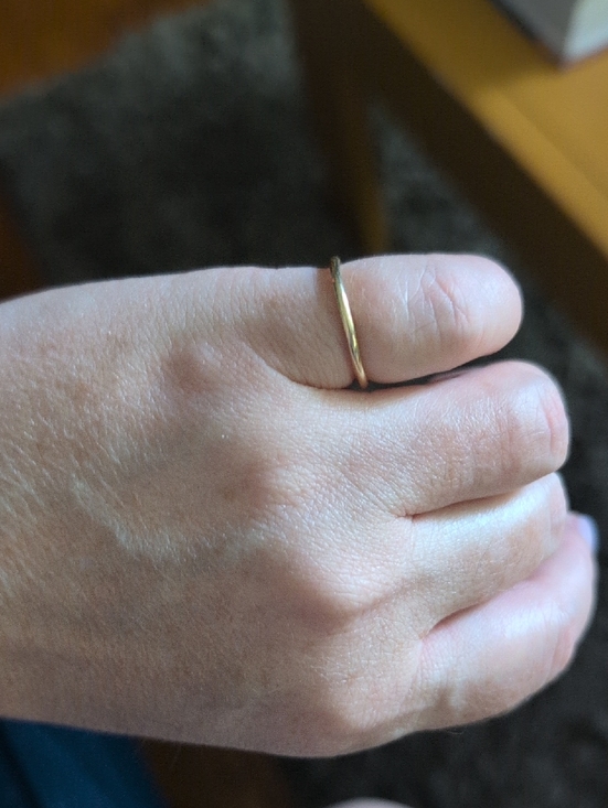 Jewelry - 14K 1.5 mm Round Band Ring 6.5